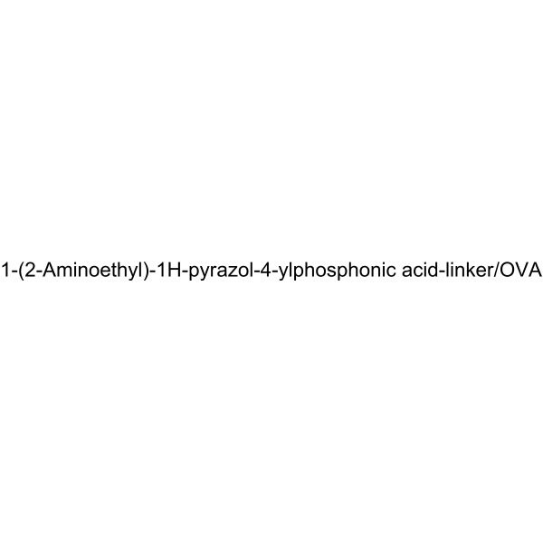 1-(2-Aminoethyl)-1H-pyrazol-4-ylphosphonic acid-linker/OVA
